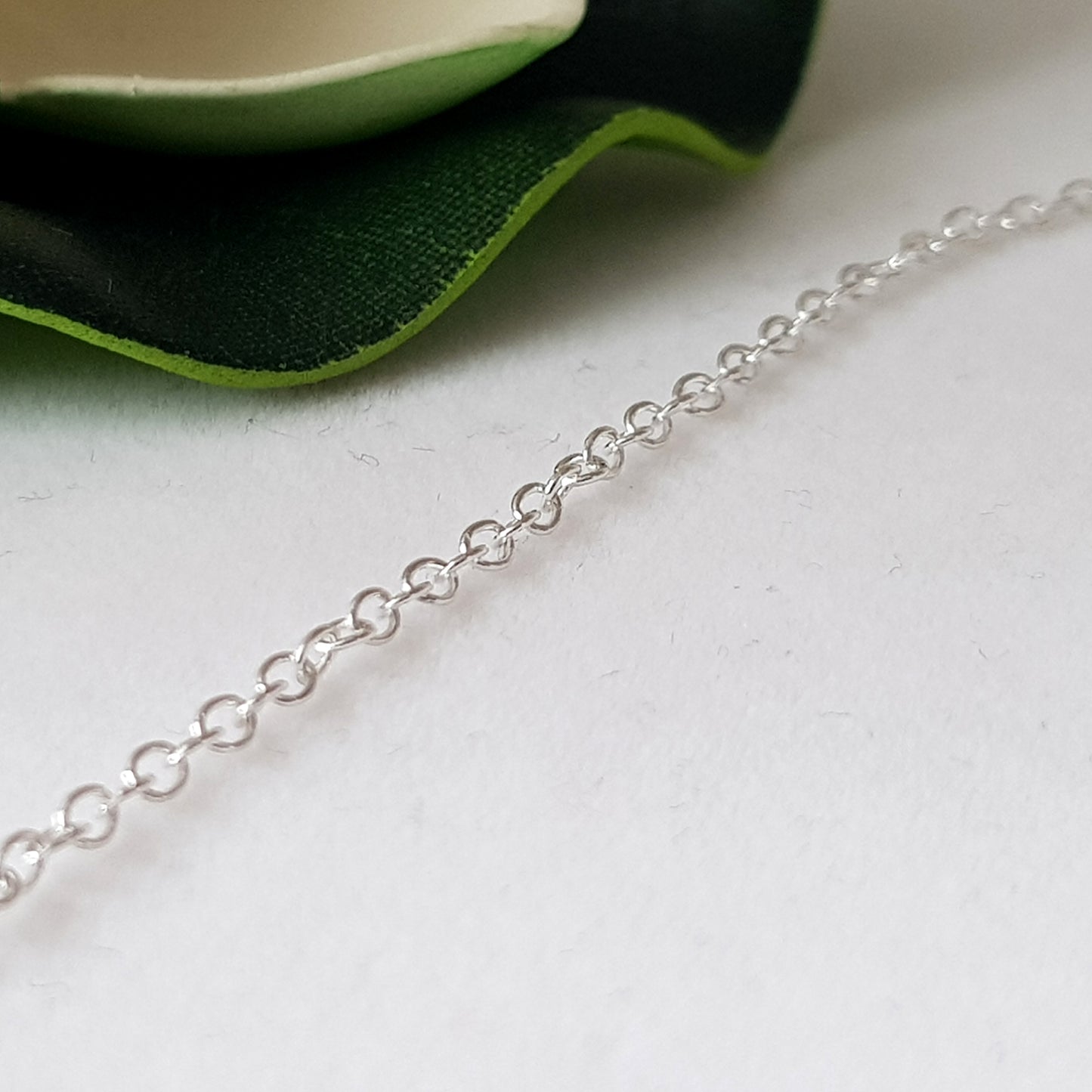 Chains - Long Cable Chain Genuine Sterling Silver Unfinished | Jewellery Making Supply
