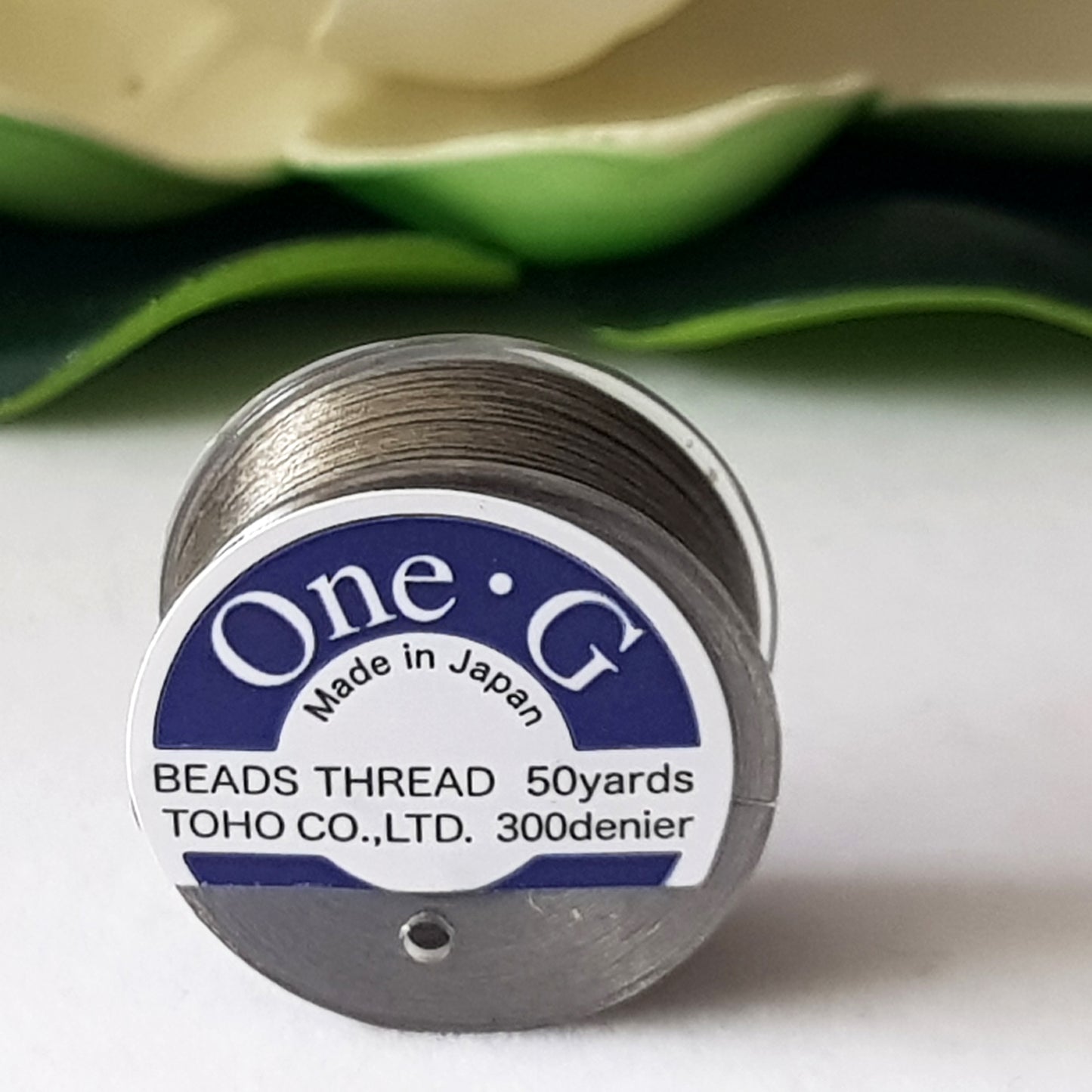 One-G Lt Khaki Beading Thread (50 Yards) Toho | PT-50-20 | Jewellery Making Supply