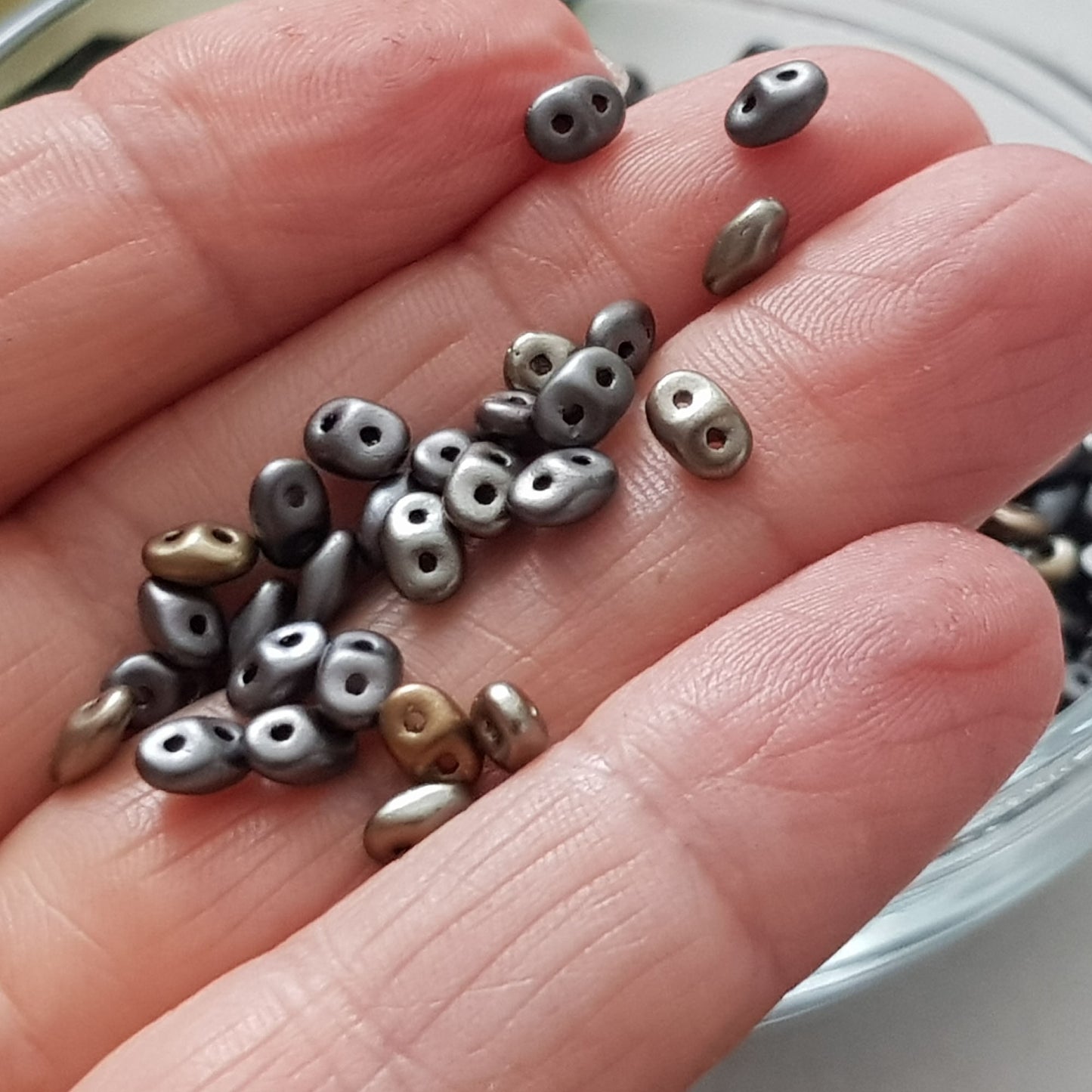 Matubo SuperDuo Leather Metallic Matte 10g | SD-K0167 | Beading Supply