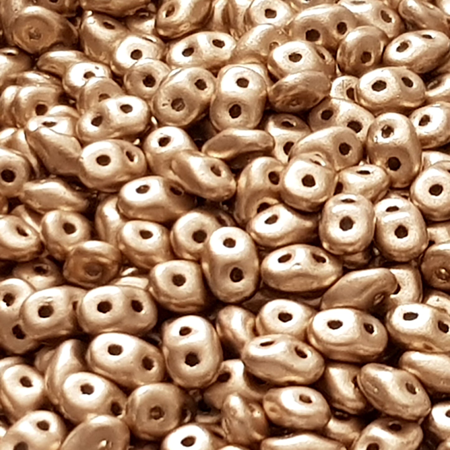 Matubo SuperDuo Flax Metallic Matte 10g | SD-K0171 | Beading Supply