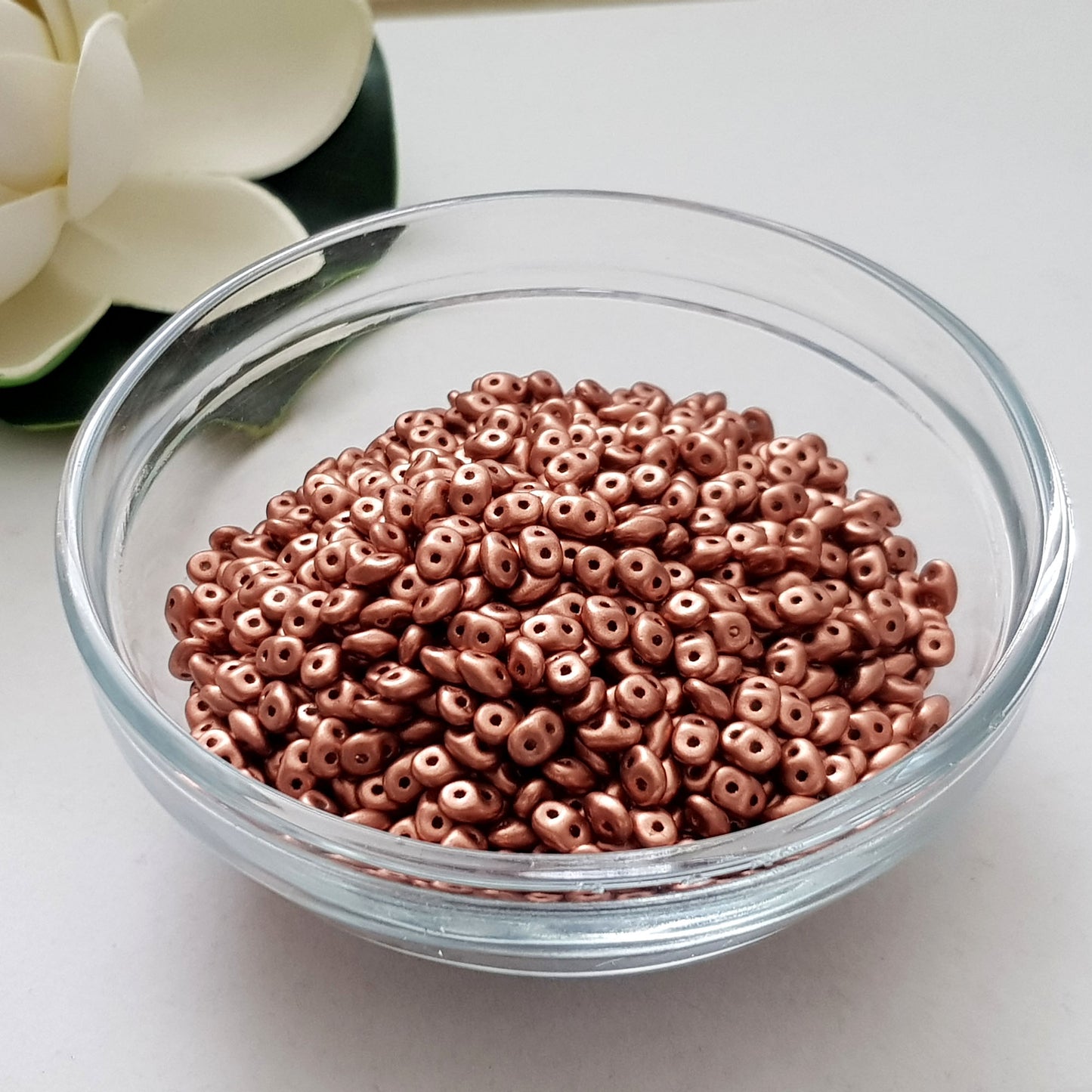 Matubo SuperDuo Copper Metallic Matte 10g | SD-K0177 | Beading Supply