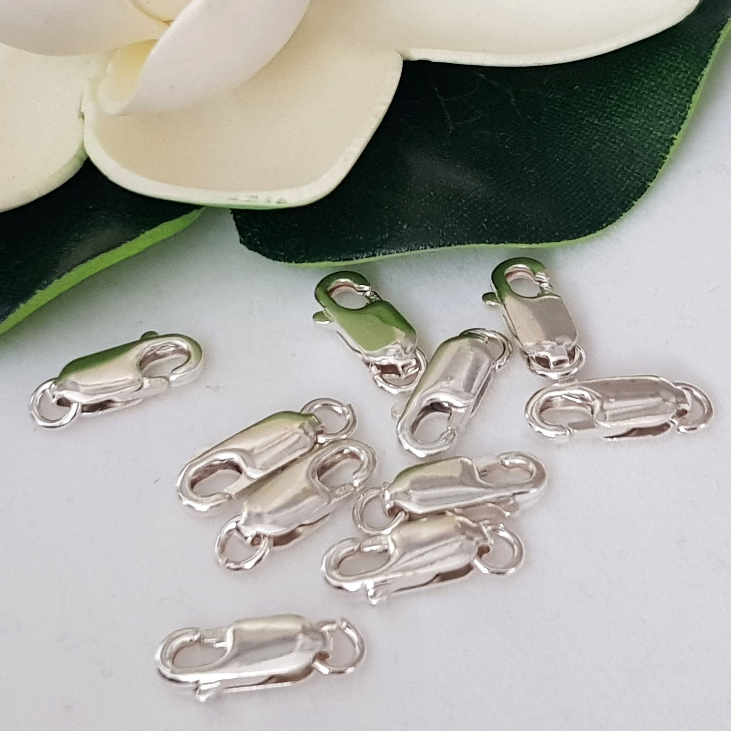 Parrot Clasp Sterling Silver 925 - Secure Jewellery Fasteners | SS-022PC | Jewellery Making Supply
