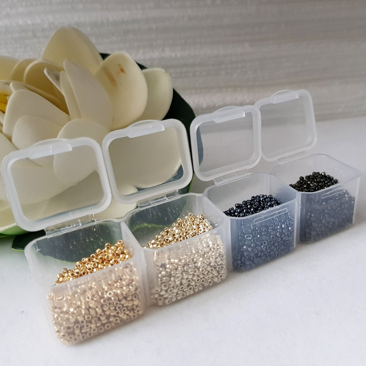 15/0 Starter Pack Galvanized & Metallic | TR-SPackPF01-15/0 | Beading Supply
