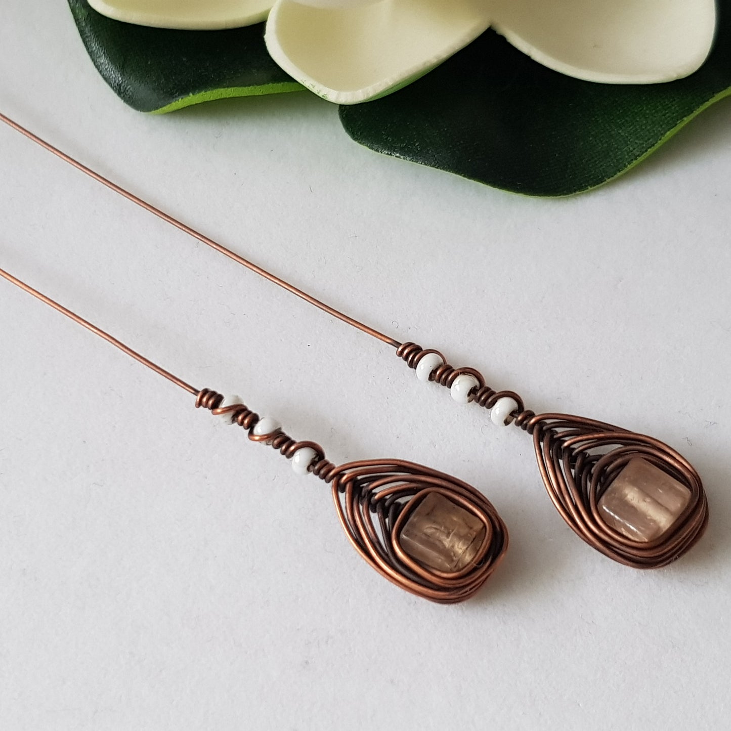 Wire Wrapped (1pc) Headpin Arrow Style | WW-010Arrow/HP | Jewellery Supply