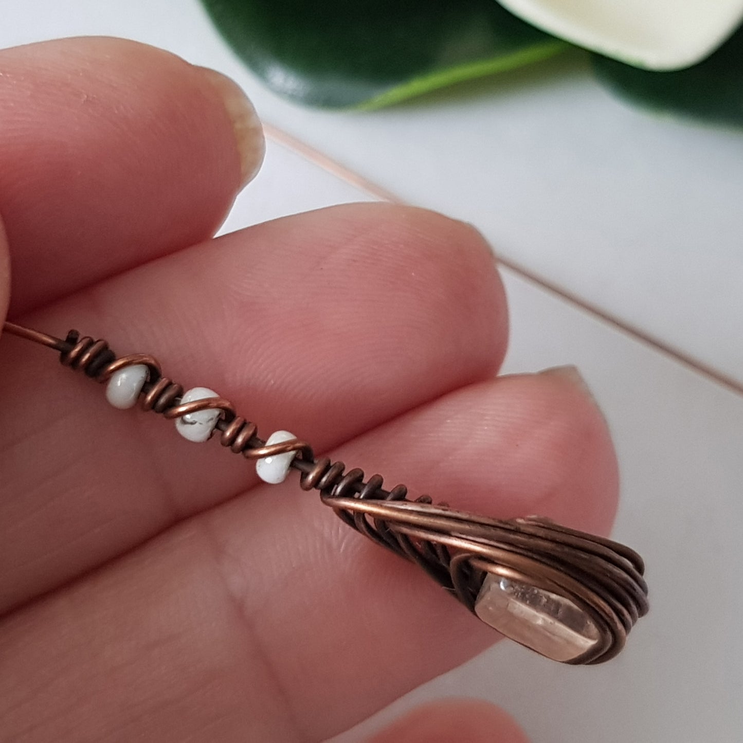 Wire Wrapped (1pc) Headpin Arrow Style | WW-010Arrow/HP | Jewellery Supply