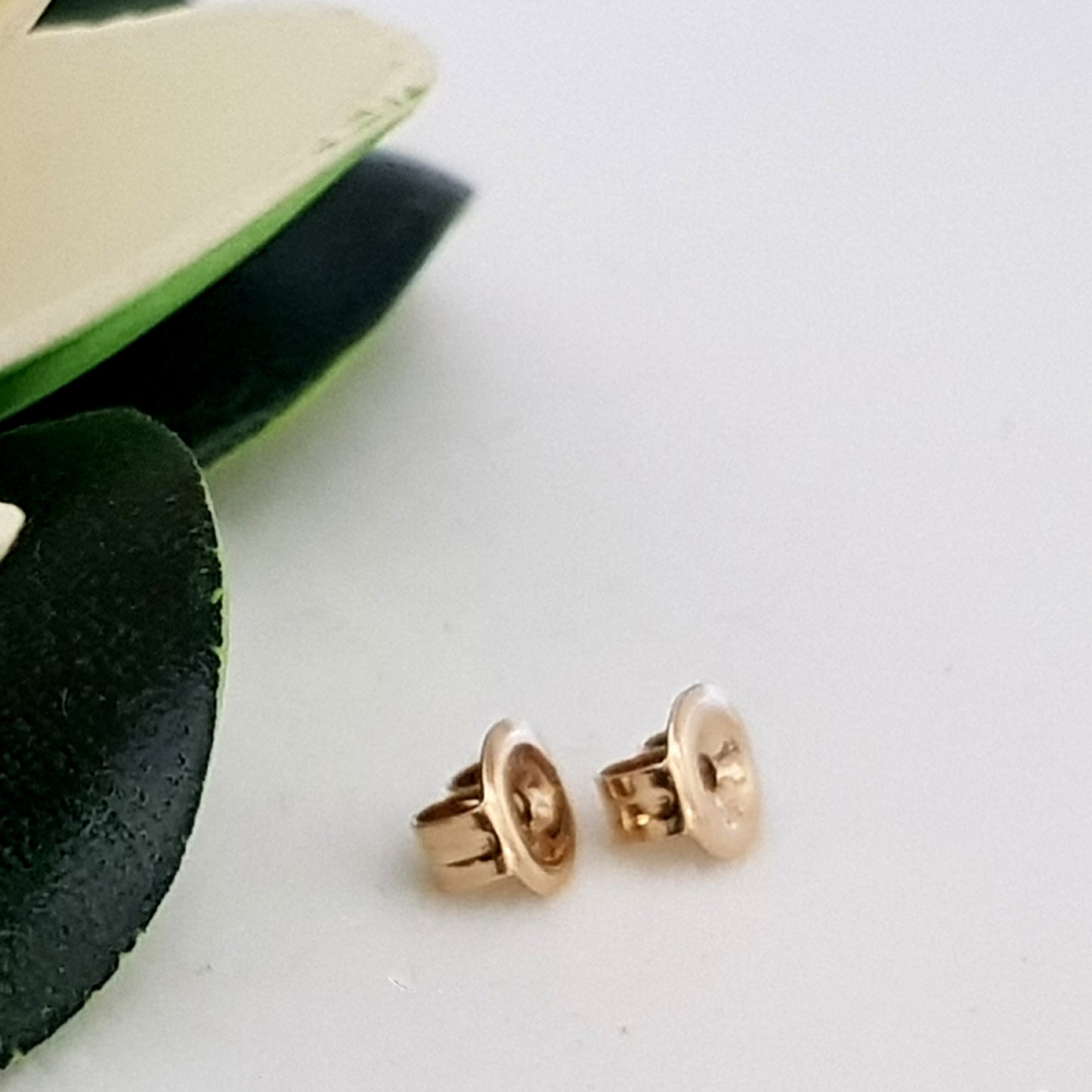 Earring Backs - Quality Medium Weight, 9ct Yellow Gold Scroll Earring Butterfly | YG9-007MWEB | Jewellery Supply