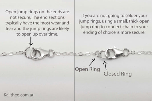 OPEN vs SOLDERED JUMP RINGS - Which Should You Use?