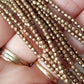Czech Fire Polished 50 Bead Strand - Ceylon Yellow - Saturated Metallic 2mm Round Faceted  | FP-02-06B04 | Beading Supply