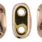 CzechMate Bar Beads – Apollo Gold -6x2mm Two-Hole Czech Glass Beads - CZMBarA2398