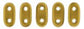 CzechMate Bar Beads – Antique Metallic Matte -6x2mm Two-Hole Czech Glass Beads - CZMBar-K0174