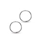 Sterling Silver 10mm Sleepers – Classic Huggie Earrings