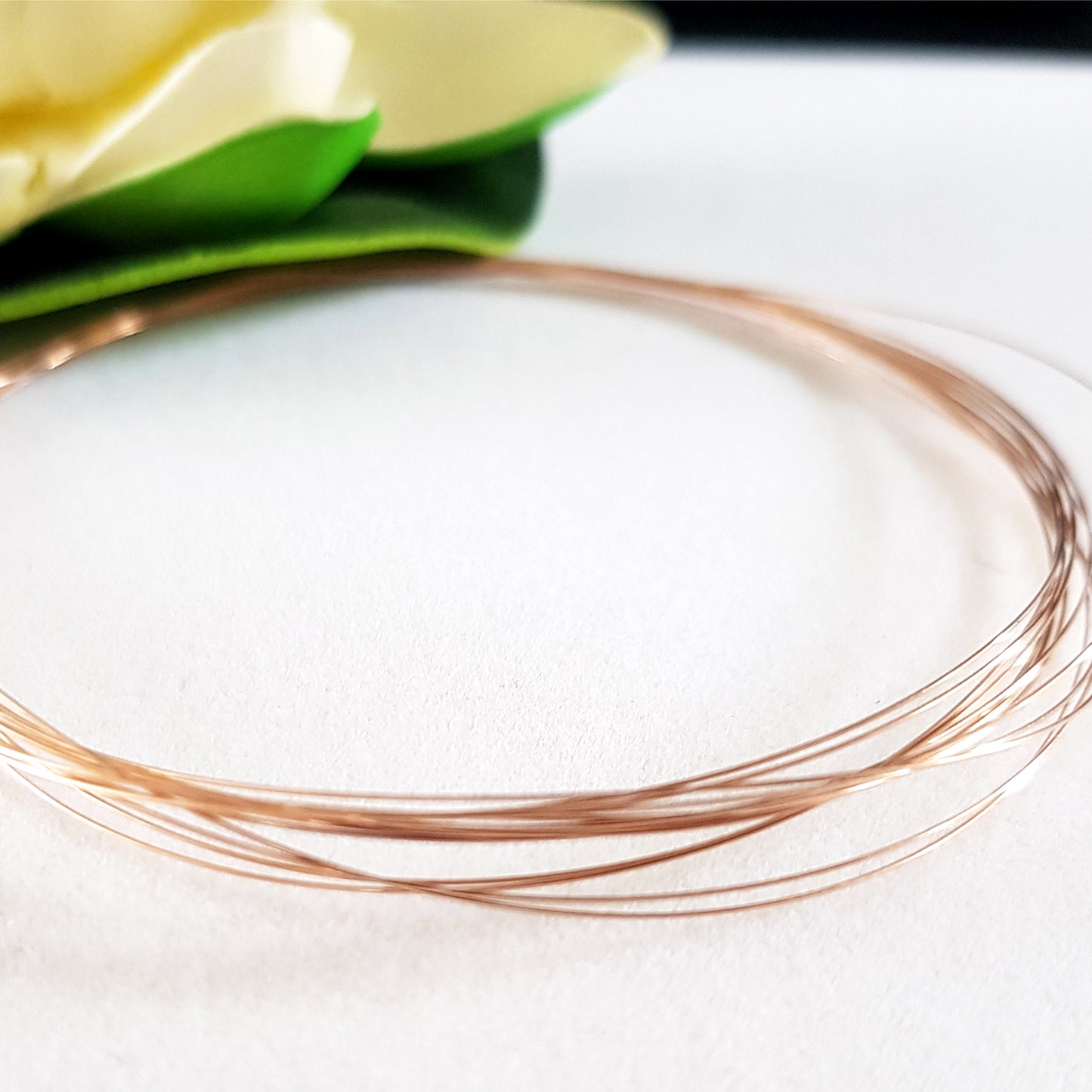 FAB Metals - Round Genuine 9ct Rose Gold Wire Australian Mined  | Jewellery Making Supply