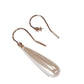 9ct Yellow Gold Handmade Earring Hooks with Hanging 3mm Pearl Cup | YG9-PC3-023EH |