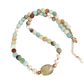 Amazonite Beaded Necklace with Freshwater Pearls & Gold Filled Details – 52cm | FKJ-204N