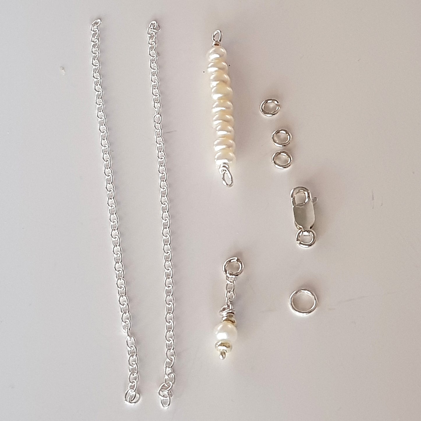 Luxury DIY Fresh-water Bracelet Kit - Minimal Handmade Jewelry Craft | DIY-FPB1 |