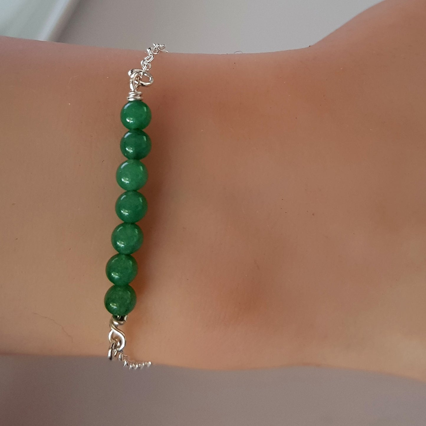 Luxury DIY Jade Bracelet Kit - Minimal Handmade Jewelry Craft | DIY-JB1 |
