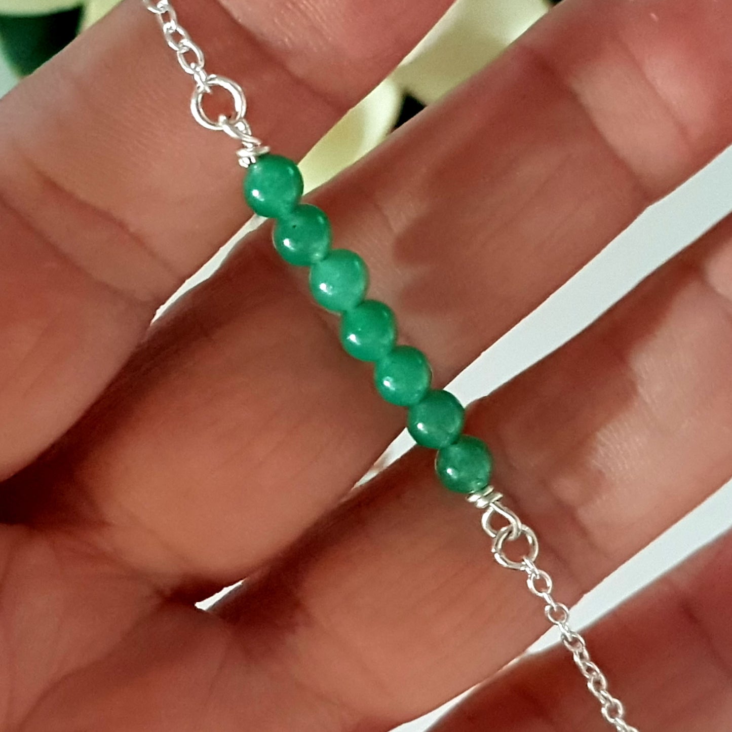 Luxury DIY Jade Bracelet Kit - Minimal Handmade Jewelry Craft | DIY-JB1 |