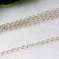Sterling Silver Diamond-Cut Curb Chain