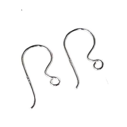 Shepherds Hook Fine Silver Handmade Earring Wires | FS-001EH |  Jewellery Supply