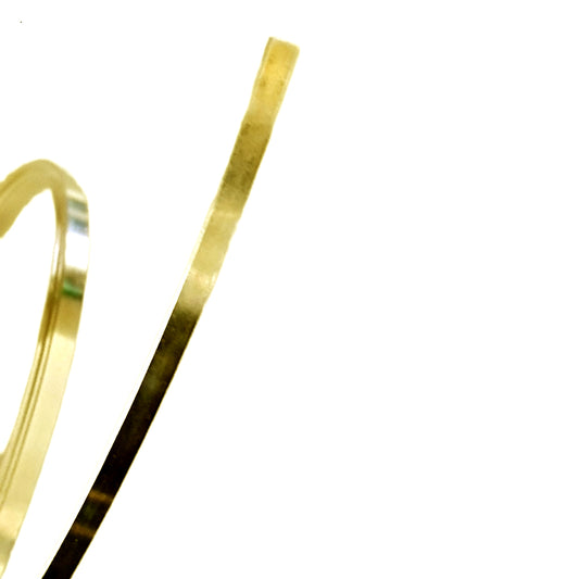 FAB Metal -  9ct Yellow Gold Bezel Wire | YG9-PBStrip | Jewellery Making Supply