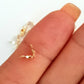 14ct Premium Gold Filled Clam Shell Bead Tips | GF-003BT | Beading Supply