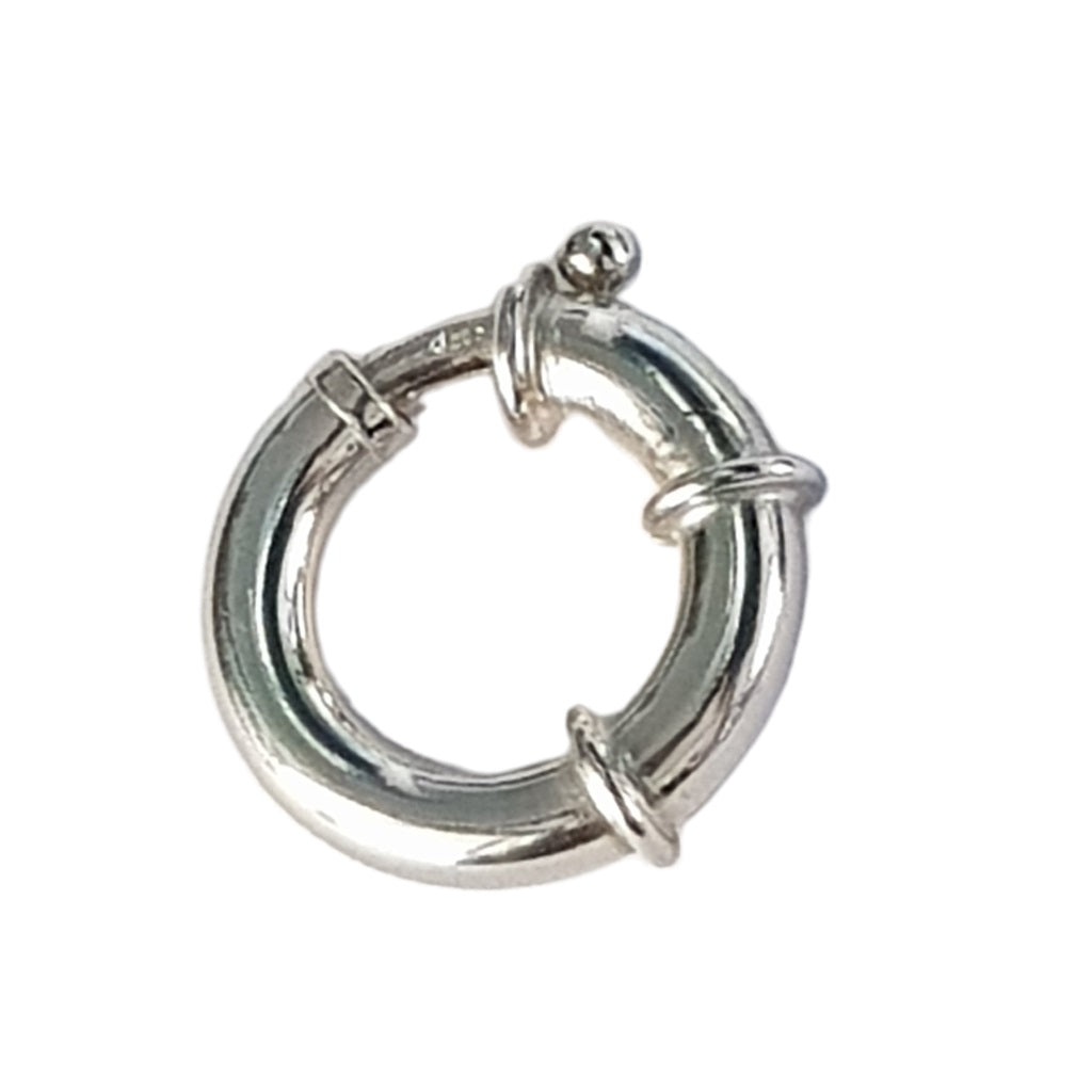 Large Sterling Silver 925 Bolt Ring Clasp | Kalitheo Jewellery Supply