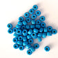 Matubo 2/0 Seed Beads - Blue/Yellow - 6mm Round Beads -Kalitheo