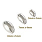 Genuine Sterling Silver 925 Polished Oval Spacer Beads – 5mm x 3mm |Sterling Silver Findings