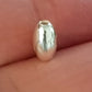 Genuine Sterling Silver 925 Polished Oval Spacer Beads – 5mm x 3mm |Sterling Silver Findings