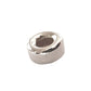 Genuine Sterling Silver 925 Plain Donut Polished Spacer Beads | SS-BeadPDnut3l | Beading Essentials