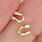 14k Gold Filled Wire Guardian – Premium Quality - U-Shape Wire Protector | GF-WGP  | Beading Essentials