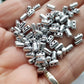 Rulla Beads by Matubo - Silver -10g packs | RB-27000 | Beading Supply