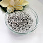 Rulla Beads by Matubo - Silver -10g packs | RB-27000 | Beading Supply