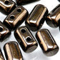 Rulla Beads by Matubo - Chocolate Metallic Bronze -10g packs | RB-B14435 | Beading Supply