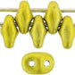 Matubo SuperDuo YELLOW GOLD - Metalust 10g | SD-24208 | Beading Supply