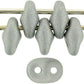 Matubo SuperDuo Silver - Satin Metallic 10g | SD-29405 | Beading Supply