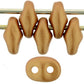 Matubo SuperDuo Peach - Satin Metallic 10g | SD-29412 | Beading Supply