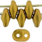 Matubo SuperDuo - GOLDENROD - Satin Metallic 10g | SD-29415 | Beading Supply