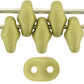 Matubo SuperDuo Chartreuse Satin Metallic 10g | SD-29482 | Beading Supply