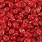 Matubo SuperDuo Red - Gold Marbled 10g | SD-GM9320 | Beading Supply