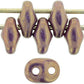 Matubo SuperDuo - AMETHYST GOLD OPAQUE - Luster 10g | SD-P14496 | Beading Supply