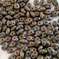 Matubo SuperDuo - OLIVINE OPAQUE - Picasso - 10g | SD-T52410 | Beading Supply