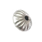 Genuine Sterling Silver Corrugated Saucer  Beads | SS-BeadSaucerCOR | 925 Jewellery Making Supplies