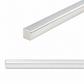Sterling Silver Square Wire front view and side view