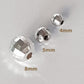 Sterling Silver Round Mirror Polished Beads | SS-BeadMirror | Jewellery Making Supplies