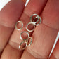 CLOSED JUMP RINGS – 4mm x 0.6mm | SS-JRC4x6 | Jewellery Making Supply