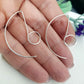 On a hand with blurred background.