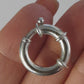 LARGE BOLT RING CLASP – STERLING SILVER | Kalitheo Jewellery Supply