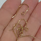 GOLD PLATED STAINLESS STEEL EAR HOOKS | GPSS-023EH | Jewellery Making Supply