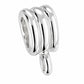 Front view of Sterling Silver 925 Donut Bail